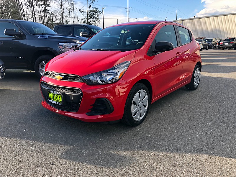 Pre Owned 2017 Chevrolet Spark 4d Hatchback Ls Cvt Front Wheel Drive